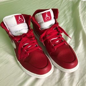 Red jordan 1